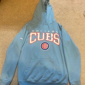 Light blue Chicago cubs hoodie